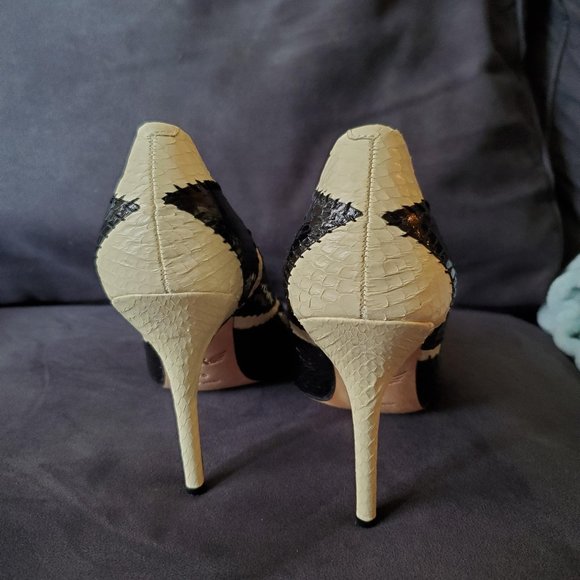 Rachel Roy Alta Patchwork Snake Pump - Picture 4 of 11